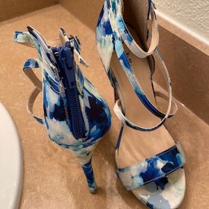 Blue heels